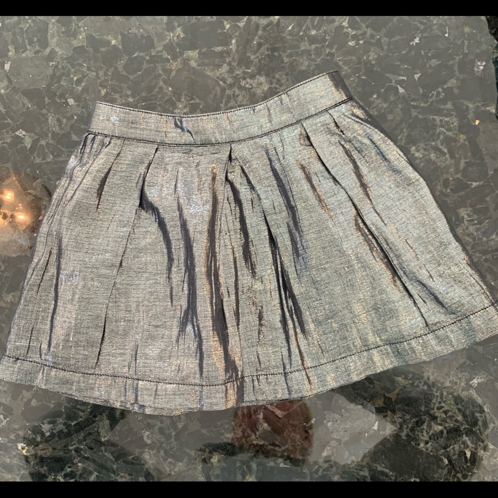 Baby gap metallic party skirt